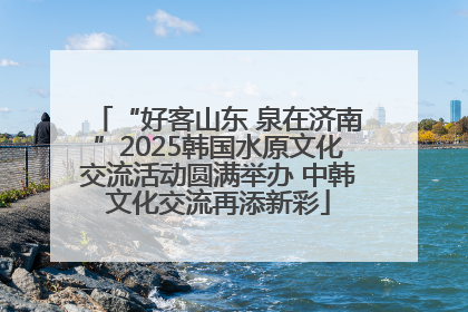 “好客山东 泉在济南”2025韩国水原文化交流活动圆满举办 中韩文化交流再添新彩