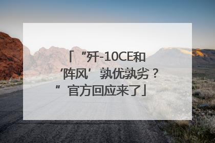 “歼-10CE和‘阵风’孰优孰劣？”官方回应来了