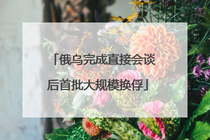俄乌完成直接会谈后首批大规模换俘