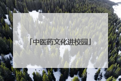 中医药文化进校园