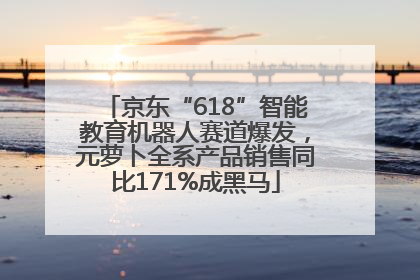 京东“618”智能教育机器人赛道爆发，元萝卜全系产品销售同比171%成黑马