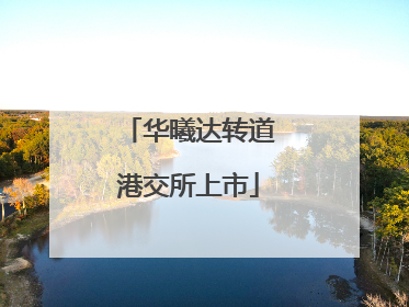 华曦达转道港交所上市