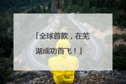 全球首款，在芜湖成功首飞！
