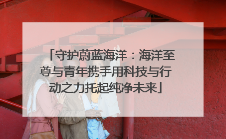 守护蔚蓝海洋：海洋至尊与青年携手用科技与行动之力托起纯净未来