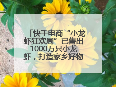 快手电商“小龙虾狂欢周”已售出1000万只小龙虾，打造家乡好物增长新范式