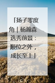 扬子零度角｜杨瀚森选秀前景：顺位之外，成长至上