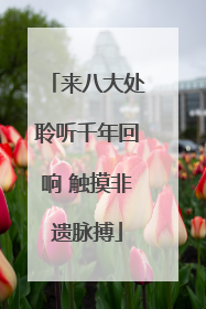 来八大处聆听千年回响 触摸非遗脉搏