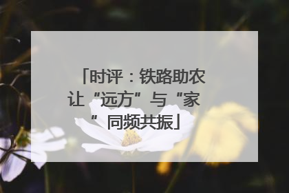 时评：铁路助农让“远方”与“家”同频共振