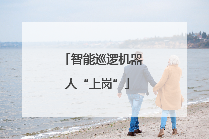 智能巡逻机器人“上岗”