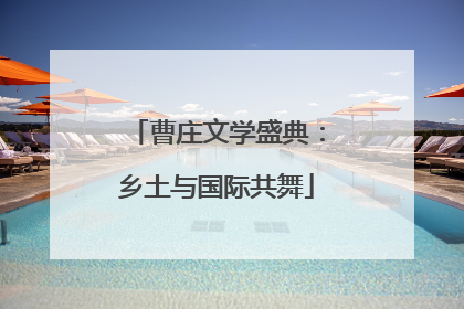 曹庄文学盛典：乡土与国际共舞