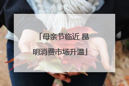 母亲节临近 昆明消费市场升温