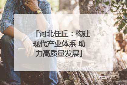 河北任丘：构建现代产业体系 助力高质量发展