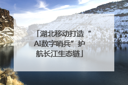 湖北移动打造“AI数字哨兵”护航长江生态链