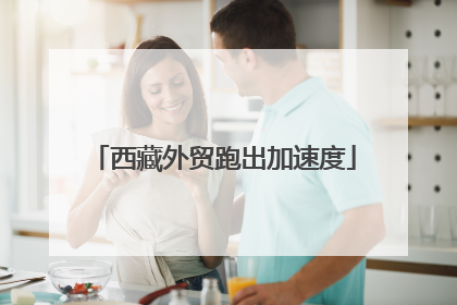 西藏外贸跑出加速度