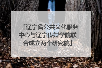 辽宁省公共文化服务中心与辽宁传媒学院联合成立两个研究院