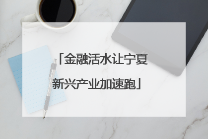 金融活水让宁夏新兴产业加速跑
