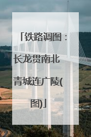 铁路调图：长龙贯南北 青城连广陵(图)