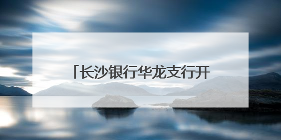 长沙银行华龙支行开展存款保险宣传活动